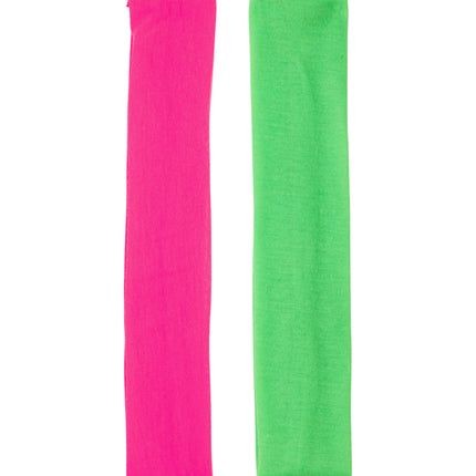 Widmann SRL Disco hoofdband roze groen