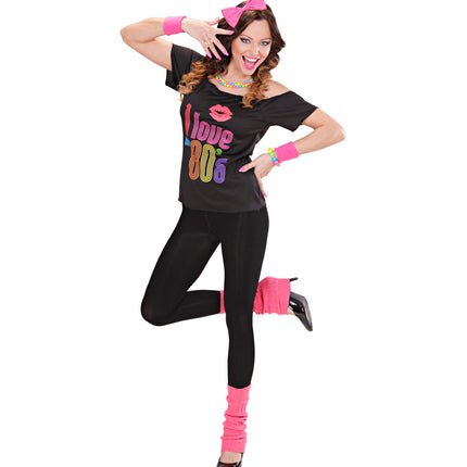 Widmann SRL Disco jaren 80 fout shirt dames