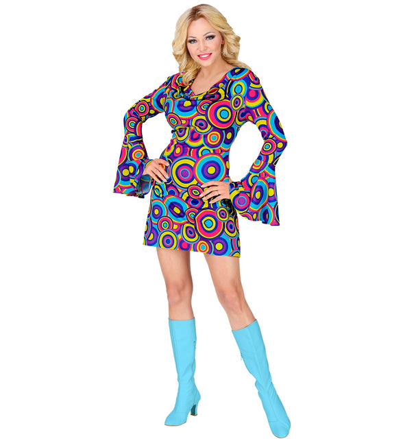 Widmann SRL Disco jurk Daisy 70-jaren