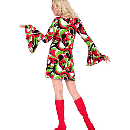 Widmann SRL Disco jurkje jaren 70 dames