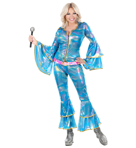 Widmann SRL Disco queen jumpsuit blauw
