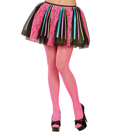 Widmann SRL Disco rokjes met felle kleuren