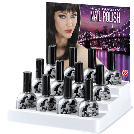 Widmann SRL display nagellak zilver