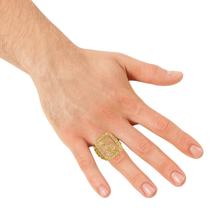 Widmann SRL Dollar pooier ring met diamanten