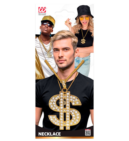 Widmann SRL Dollarketting strass  goud