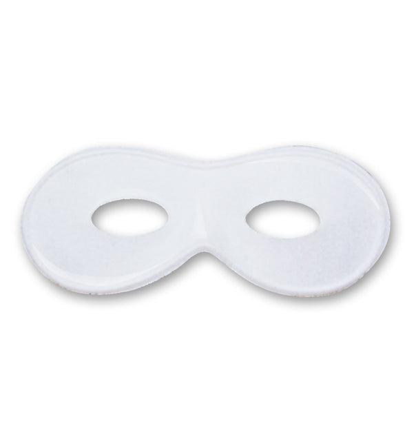 Widmann SRL Domino oogmasker wit beschilderbaar