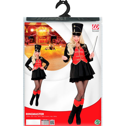 Widmann SRL Dompteur kostuum Sara vrouw