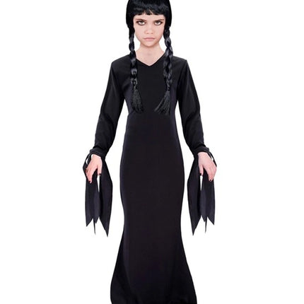 Widmann SRL Donker meisje jurk Wednesday kinderen