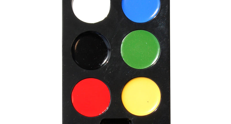 Widmann SRL Doos make-up 6 kleuren 30gr