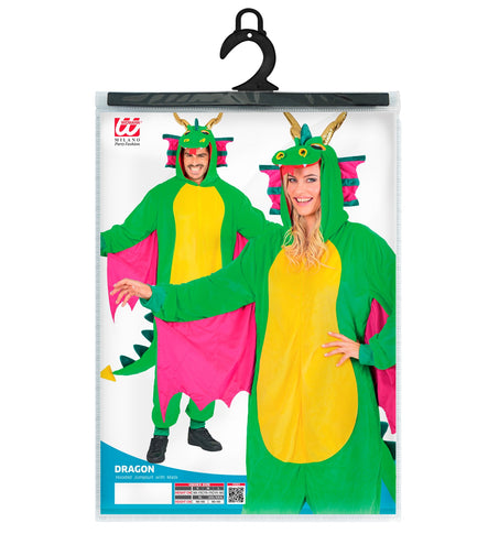 Widmann SRL Draak kostuum pluche fire