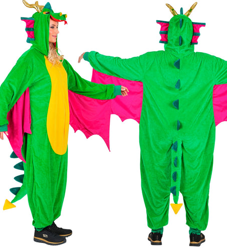 Widmann SRL Draak kostuum pluche fire