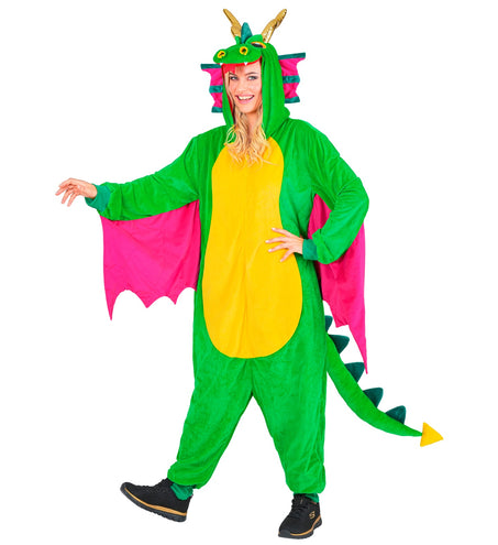 Widmann SRL Draak kostuum pluche fire