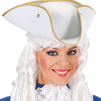 Widmann SRL Driesteek hoed in wit