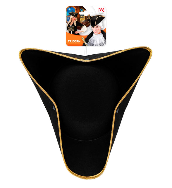 Widmann SRL Driesteek hoed in zwart