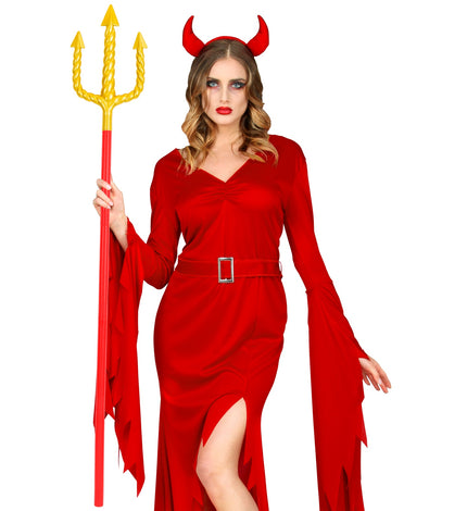 Widmann SRL Drietand goud met rood