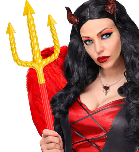 Widmann SRL Drietand goud met rood