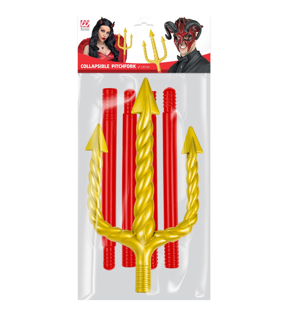 Widmann SRL Drietand goud met rood