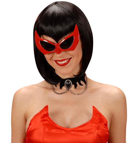 Widmann SRL Duivel bril rood