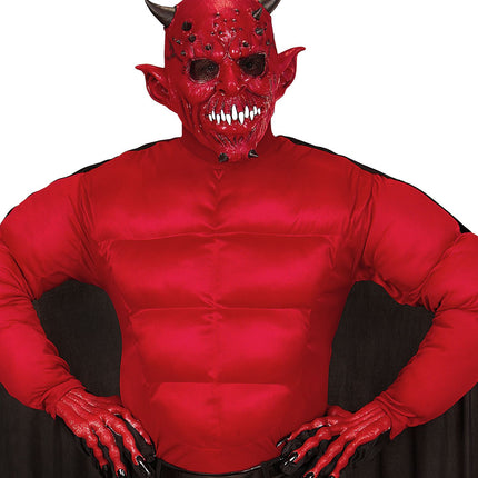 Widmann SRL Duivel handschoenen rood 3d