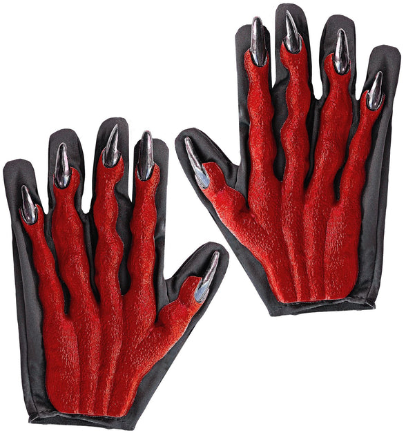 Widmann SRL Duivel handschoenen rood 3d
