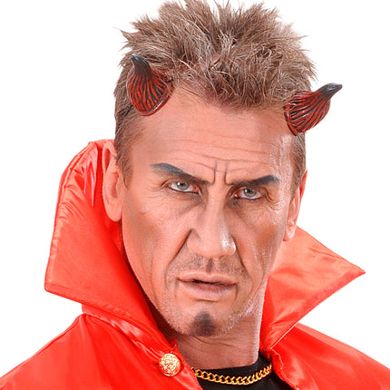 Widmann SRL Duivel hoorntjes met elastiek