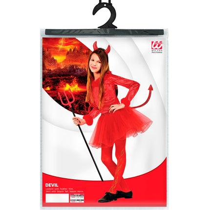 Widmann SRL Duivel kostuum Dana kind