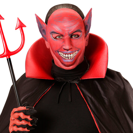 Widmann SRL Duivel masker van stof