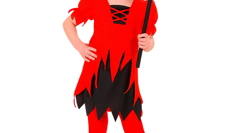 Widmann SRL Duivel pak kind Lucy 104cm