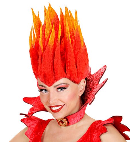 Widmann SRL Duivel pruik Diablo