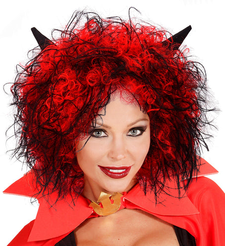 Widmann SRL Duivel pruik Donna