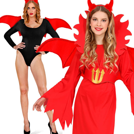 Widmann SRL duivel set rood