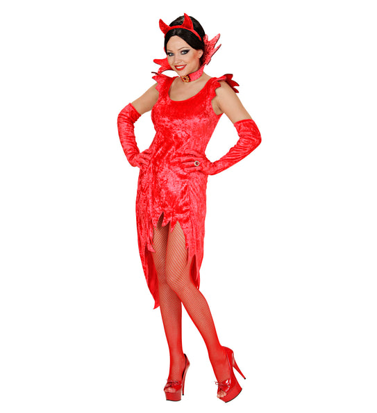 Widmann SRL Duivelin jurkje Fluweel