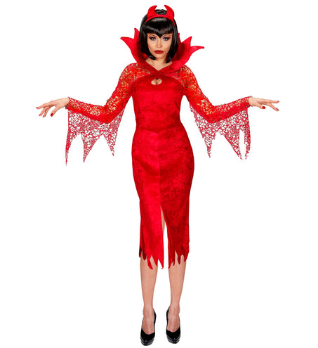 Widmann SRL Duivelinnenjurkjes met hoorntjes