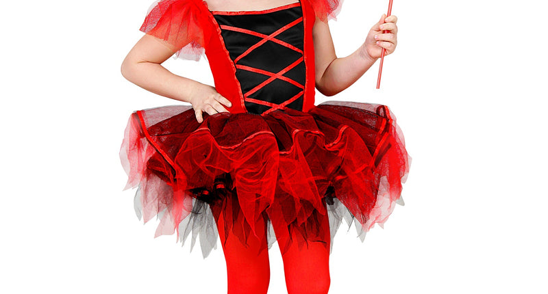 Widmann SRL Duiveltjes jurk voor kinderen