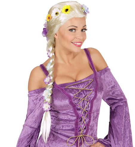 Widmann SRL Edeldame pruik Jasmine met vlecht