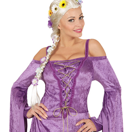 Widmann SRL Edeldame pruik Jasmine met vlecht