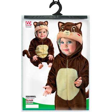 Widmann SRL Eekhoorn pak pluche fluweel Magi