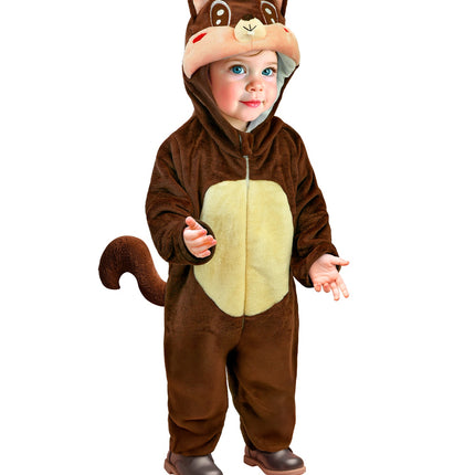 Widmann SRL Eekhoorn pak pluche fluweel Magi