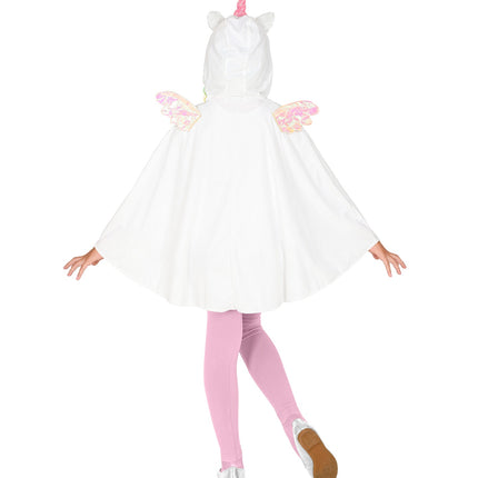 Widmann SRL Eenhoorn poncho met muts kinderen
