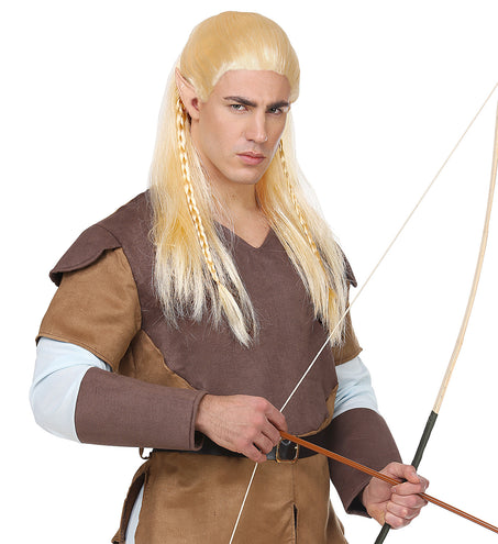 Widmann SRL Elfen pruik Glamredhel