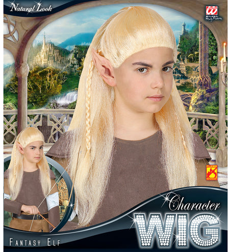 Widmann SRL Elfen pruik kinderen