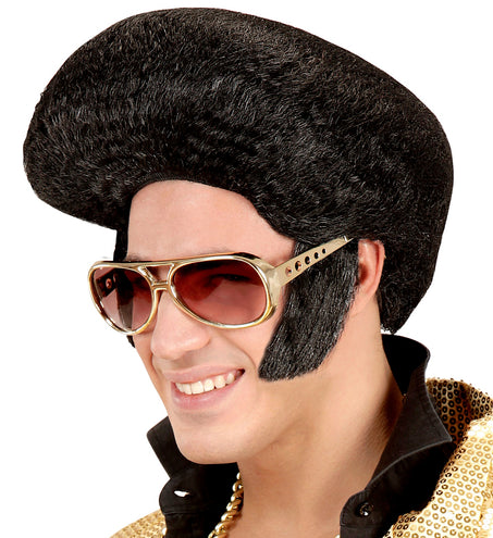 Widmann SRL Elvis bakkebaarden rock 'n roll zwart