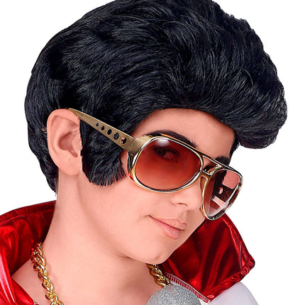 Widmann SRL Elvis pruik rock 'n roll