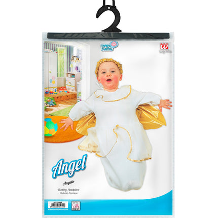 Widmann SRL Engel kostuum baby trappelzak