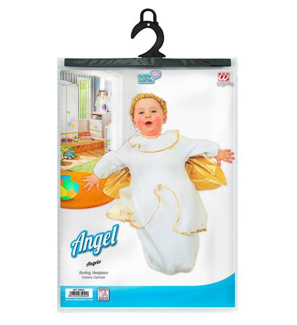 Widmann SRL Engel kostuum baby trappelzak