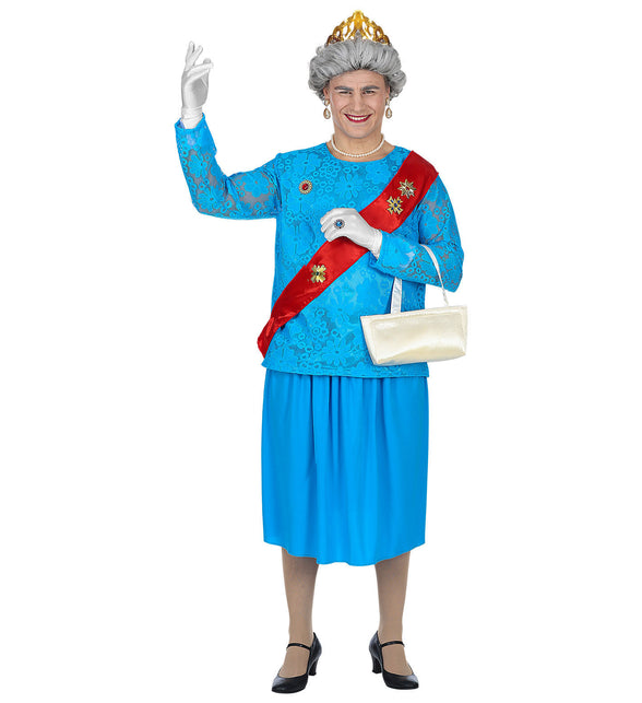 Widmann SRL Engelse koningin kostuum Queen Mum