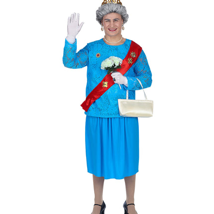 Widmann SRL Engelse koningin kostuum Queen Mum