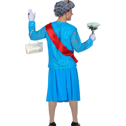 Widmann SRL Engelse koningin kostuum Queen Mum