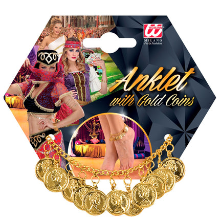 Widmann SRL Enkelband met gouden penningen