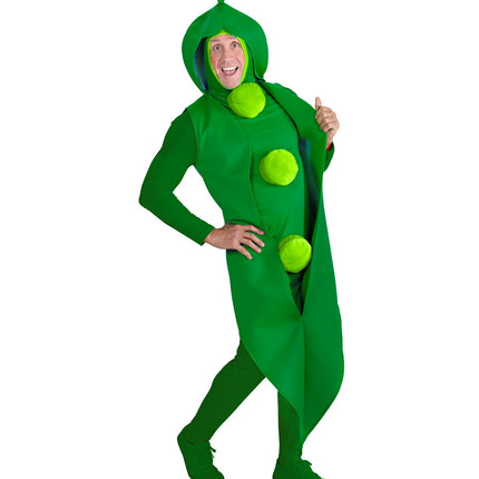 Widmann SRL Erwten kostuum Mauro volwassenen unisex